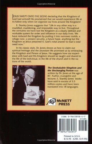 The Unshakable Kingdom And The Unchanging Person-used