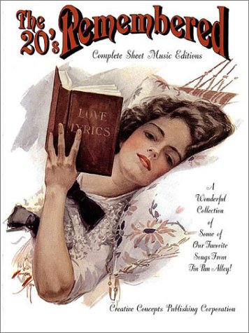 The 20'S Remembered: Piano Vocal Celebration Of Flappers And Fun,Used