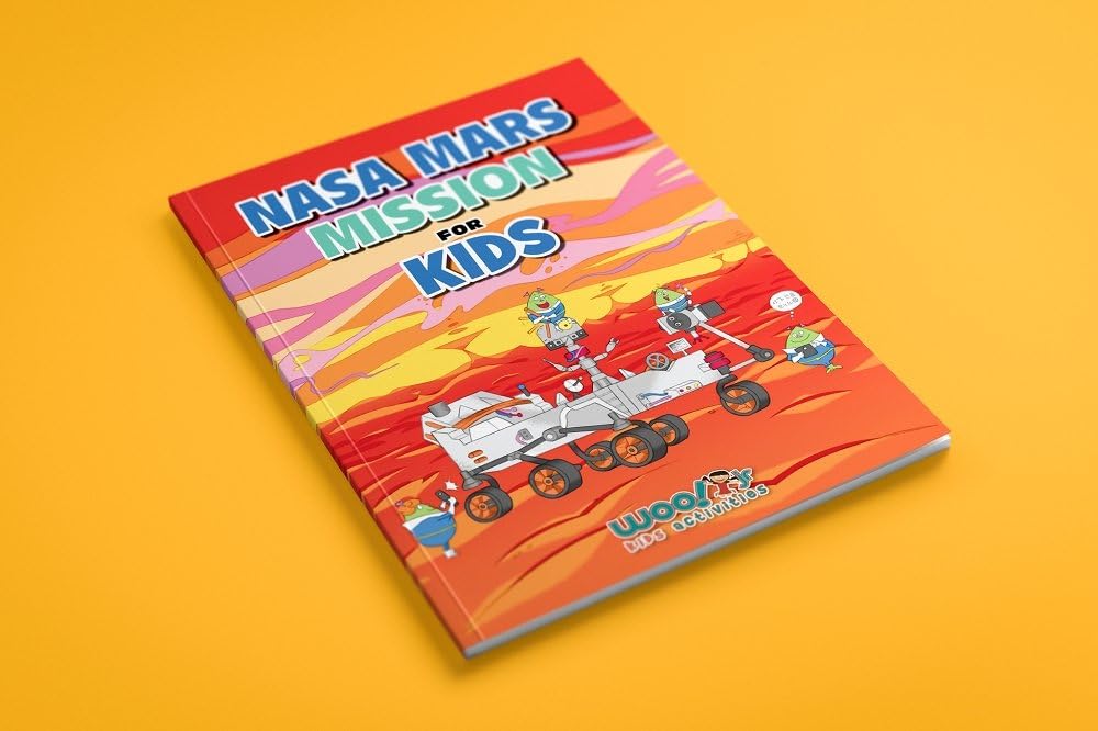 NASA Mars Mission for Kids: A Space Book of Facts, Activities, and Fun for Ages 712 (Woo! Jr. Kids Activities Books),Used