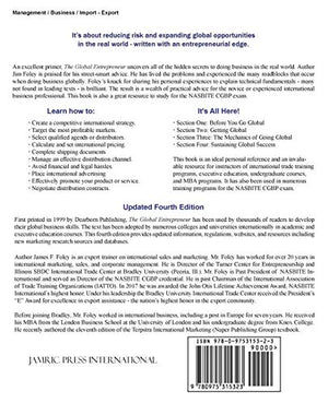 Global Entrepreneur: Taking Your Business International (4th Edition),New