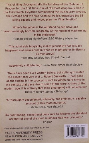 Hitler's Hangman: The Life of Heydrich,SONG0300187726