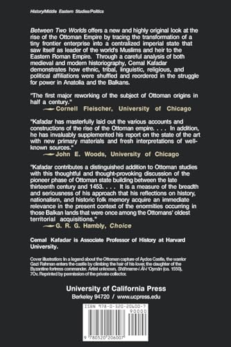 Between Two Worlds: The Construction of the Ottoman State,New