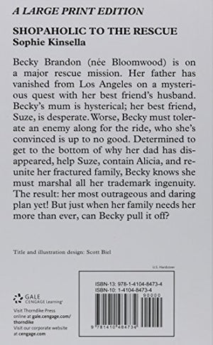 Shopaholic to the Rescue (Thorndike Press Large Print Core),Used