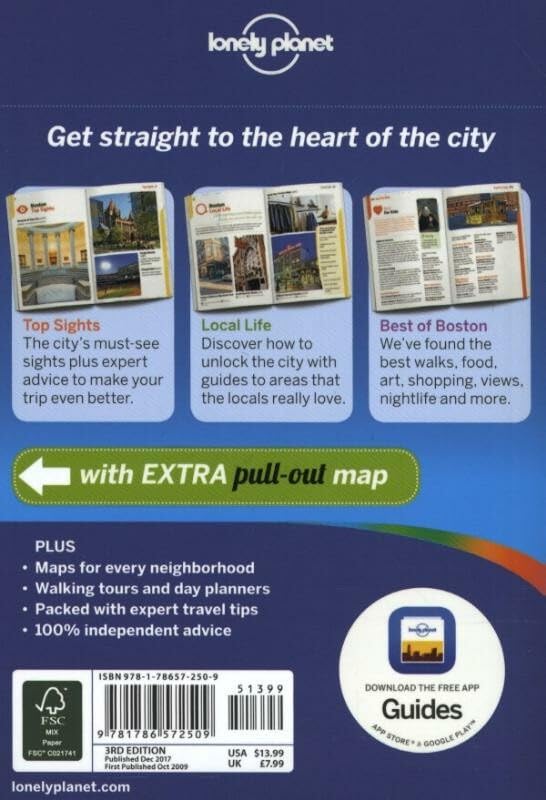 Lonely Planet Pocket Boston,Used