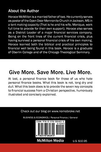 No Mo' Broke: Seven Keys to Financial Success from a Christian Perspective,Used