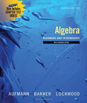 Algebra: Beginning and Intermediate, Multimedia Edition (Available 2010 Titles Enhanced Web Assign),Used