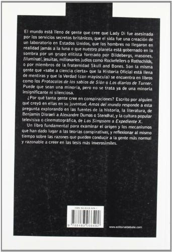 Amos del mundo: Una historia de las conspiraciones (Arena Abie) (Spanish Edition),Used