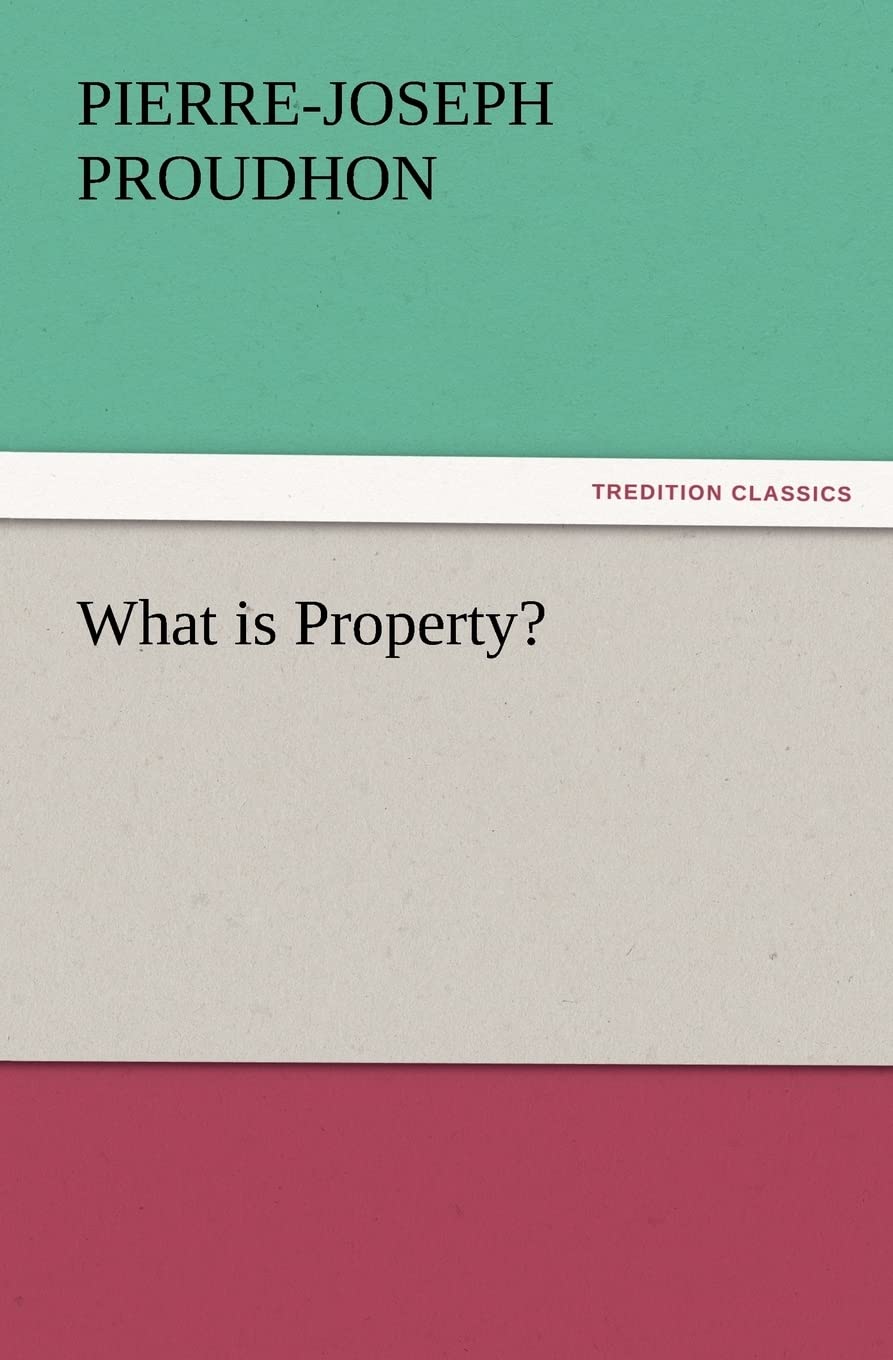 What Is Property?,Used