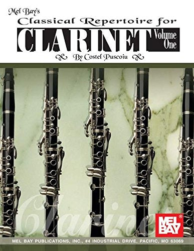 Classical Repertoire for Clarinet,Used