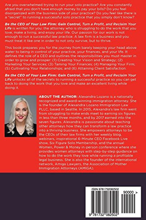Be the CEO of Your Law Firm: Gain Control, Turn a Profit, and Reclaim Your Life,Used