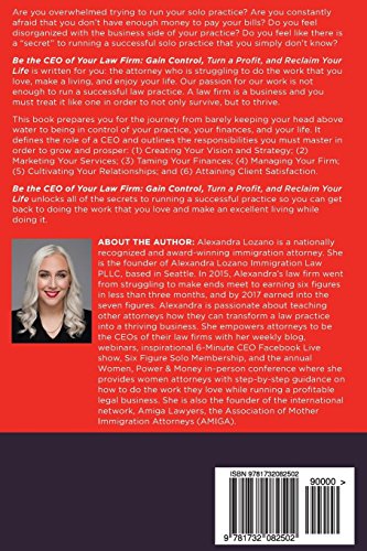 Be the CEO of Your Law Firm: Gain Control, Turn a Profit, and Reclaim Your Life,Used
