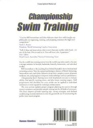 Championship Swim Training,Used