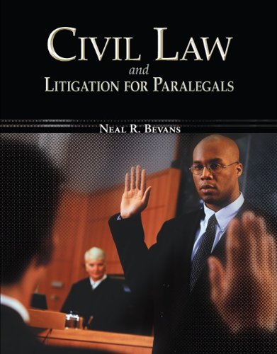 Civil Law & Litigation for Paralegals (Mcgraw Hill Business Careers Paralegal Titles),Used