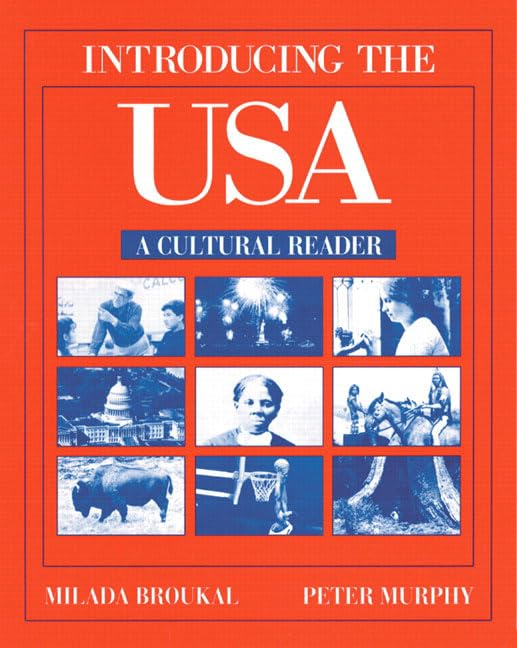 Introducing The Usa: A Cultural Reader,New