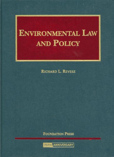 Environmental Law and Policy (University Casebook),Used