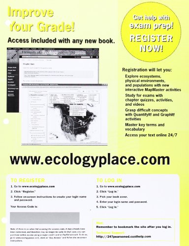 Elements of Ecology, Books a la Carte Edition (8th Edition),Used