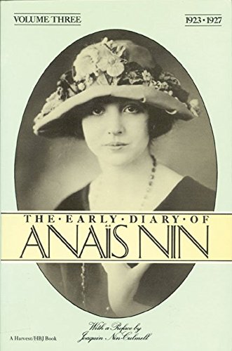 The Early Diary of Anais Nin, Vol.3, 19231927