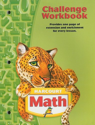 Harcourt Math: Challenge Workbook Grade 5,Used