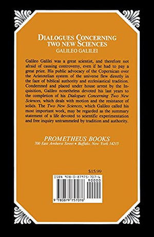 Dialogues Concerning Two New Sciences (Great Minds Series),Used