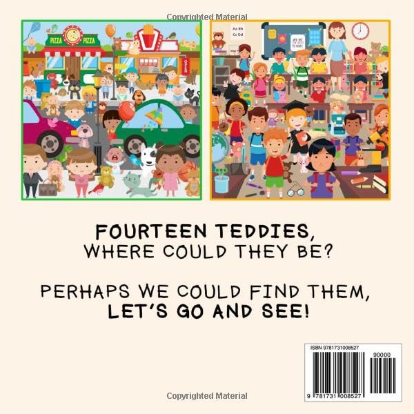 Help! I've Lost My Teddies!: A Fun Spotting Book for 24 Year Olds (Help! Books),Used