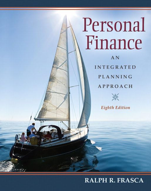 Personal Finance: An Integrated Planning Approach (8th Edition),Used