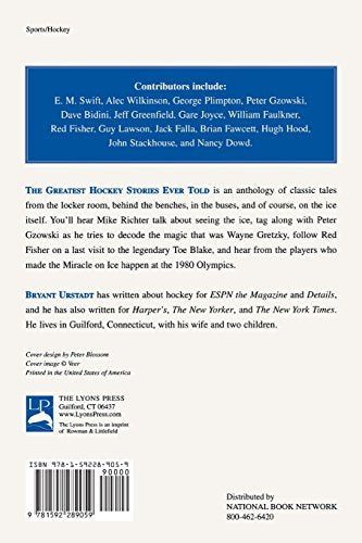 Greatest Hockey Stories Ever Told,Used