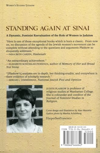 Standing Again at Sinai: Judaism from a Feminist Perspective,Used