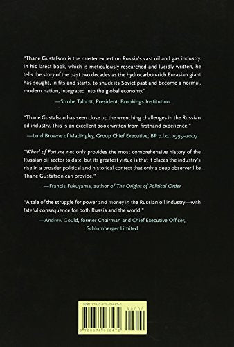 Wheel of Fortune: The Battle for Oil and Power in Russia,New