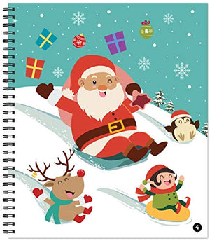 Brain Games  Sticker By Number: Christmas (Bus Cover)