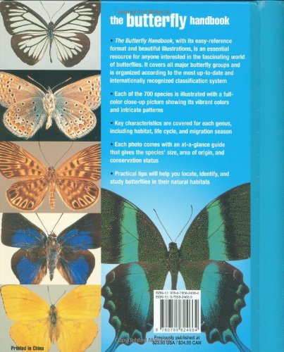 Butterfly Handbook,Used