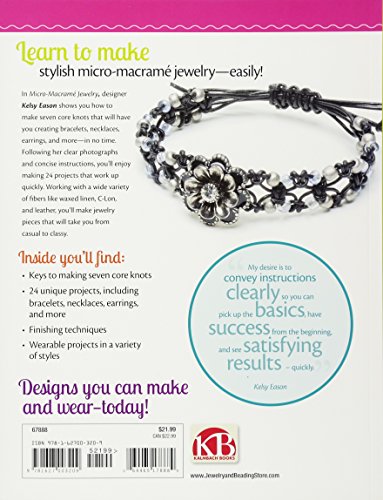 MicroMacrame Jewelry: Stylish Designs for Everyday Wear,New