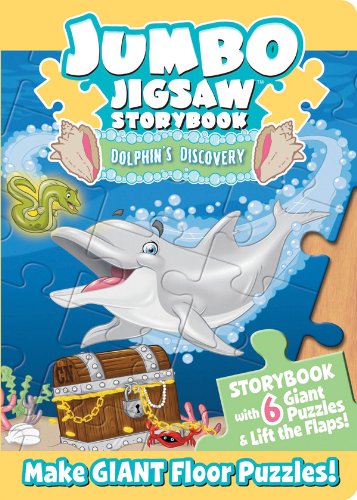 Jumbo Jigsaw Storybooks: Dolphin's Discovery,Used