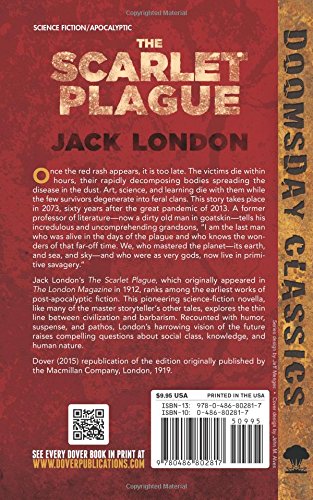 The Scarlet Plague (Dover Doomsday Classics),Used
