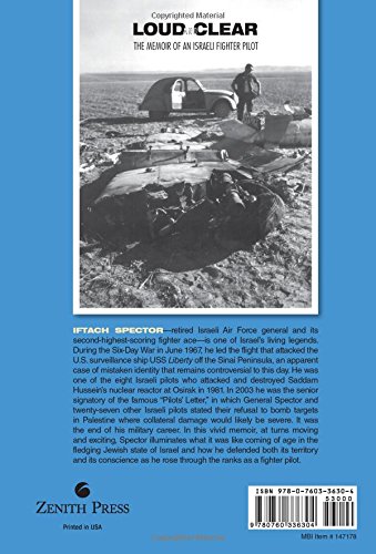 Loud And Clear: The Memoir Of An Israeli Fighter Pilot,New
