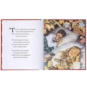 The Night Before Christmas  Hardcover Christmas Book (Christmas Rainbow Books),New