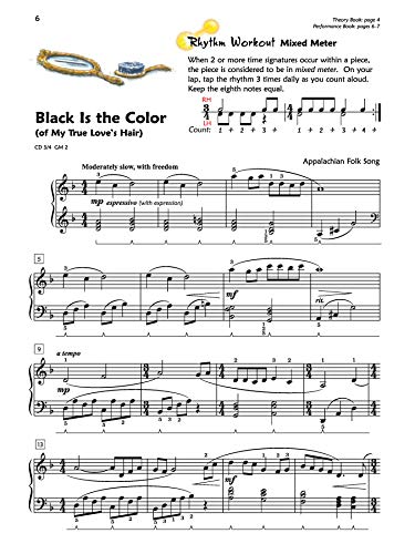 Premier Piano Course Lesson Book, Bk 6 (Premier Piano Course, Bk 6),Used