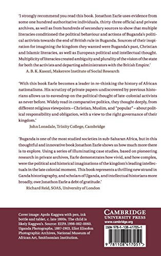 Colonial Buganda and the End of Empire: Political Thought and Historical Imagination in Africa (African Studies, Series Number 1,Used
