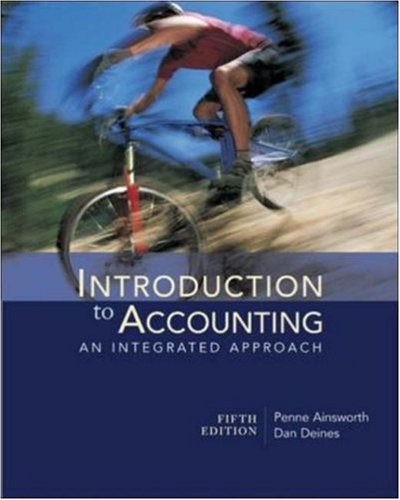 Introduction to Accounting: An Integrated Approach,Used