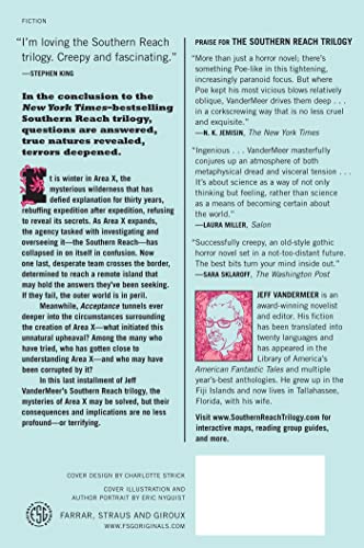 Acceptance: A Novel (The Southern Reach Series, 3),Used