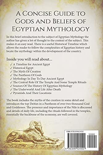Egyptian Mythology: A Concise Guide to the Ancient Gods and Beliefs of Egyptian Mythology (Greek Mythology  Norse Mythology  E,Used