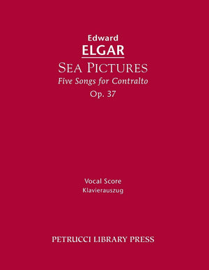 Sea Pictures, Op.37: Vocal score,Used