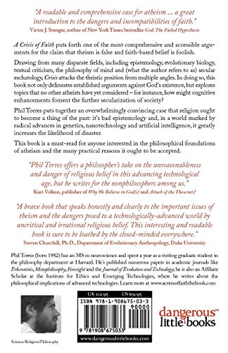 A Crisis of Faith: Atheism, Emerging Technologies and the Future of Humanity,Used