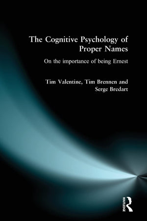 The Cognitive Psychology of Proper Names,Used