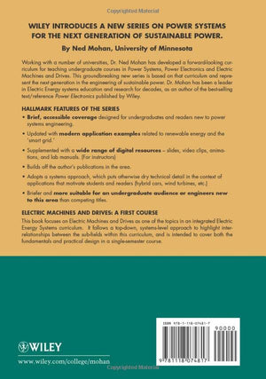 Electric Machines and Drives,Used