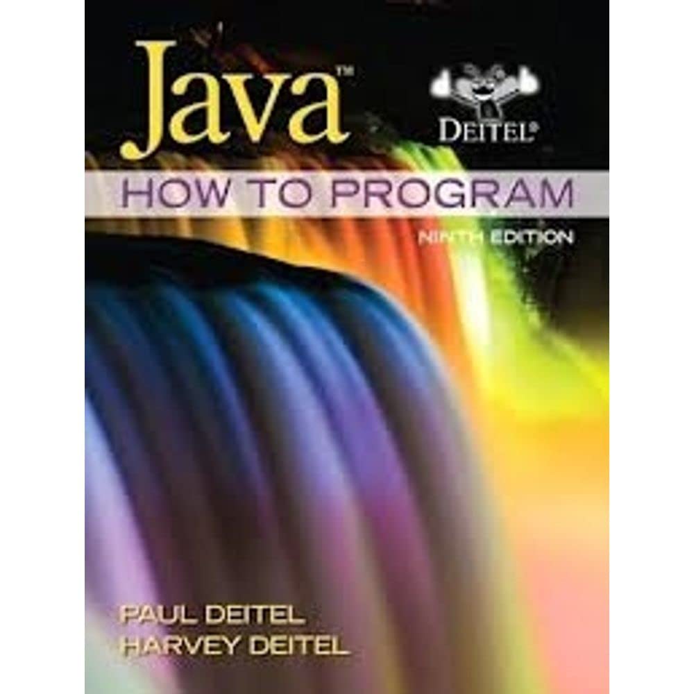Java: How to Program, 9th Edition (Deitel),New