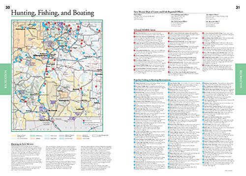 New Mexico Road & Recreation Atlas  11th Edition, 2022 (Benchmark),Used