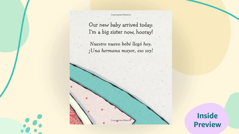I Am A Big Sister! / Soy Una Hermana Mayor! (Scholastic Bilingual) (Caroline Jayne Church) (Spanish And English Edition)-used