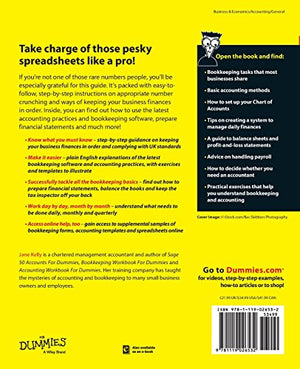 Bookkeeping and Accounting AllinOne For Dummies  UK,Used