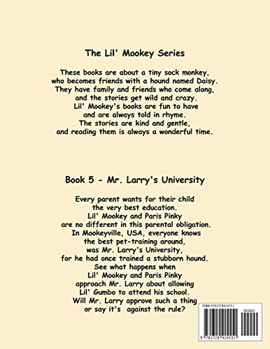 Book 5  Mr. Larry's University (Lil' Mookey),Used