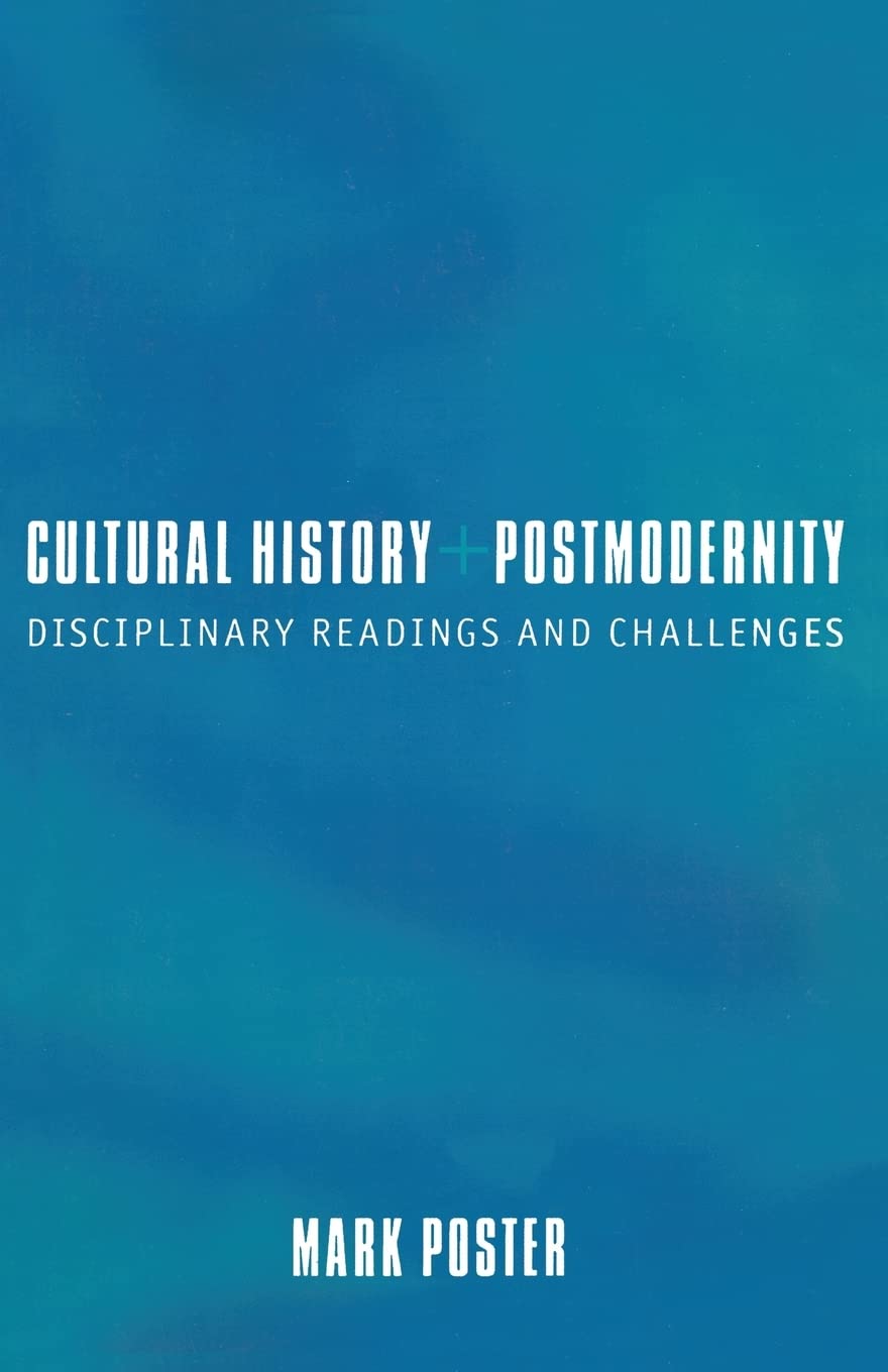 Cultural History and Postmodernity,Used